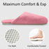 Sassoon Sandy Bath Slippers Baby Pink Color