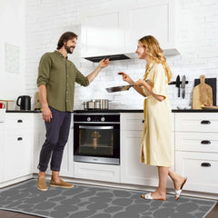 enera Kitchen Mat Set 2 Piece | Non Slip, Anti Fatigue Floor Mat