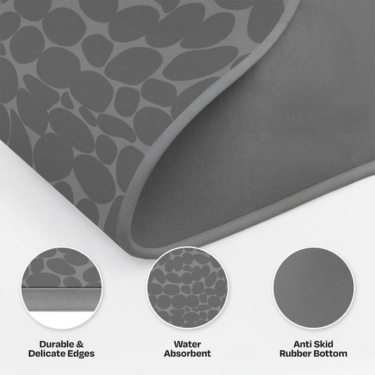 enera Kitchen Mat Set 2 Piece | Non Slip, Anti Fatigue Floor Mat