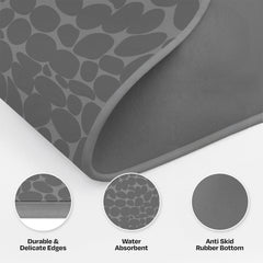 enera Kitchen Mat Set 2 Piece | Non Slip, Anti Fatigue Floor Mat
