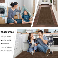 enera Kitchen Mat Set 2 Piece | Non Slip, Anti Fatigue Floor Mat
