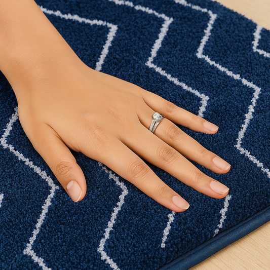 enera Small Bathmat 40x60 cm | Quick-Dry, Non-Slip & Highly Absorbent