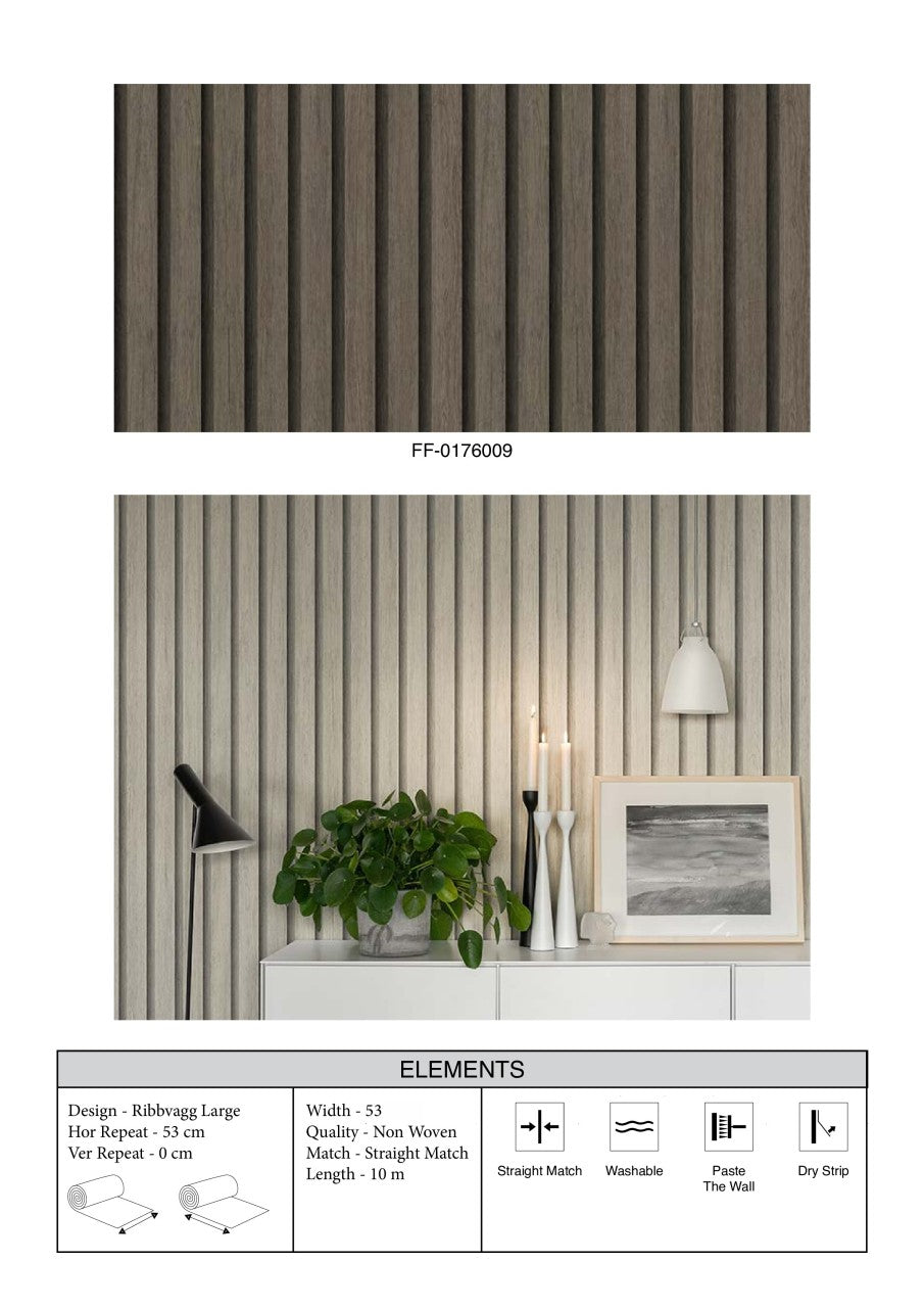 Wallpaper FF ELE Ribbvagg Large Collection | Elegant & Modern Designs | Enera