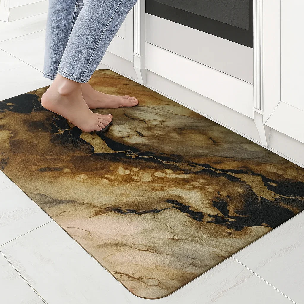 enera Kitchen Mat Cushioned Anti Fatigue Waterproof Floor Mat - enera