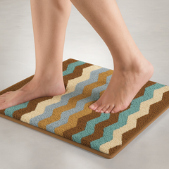 enera Small Bathmat 40x60 cm | Quick-Dry, Non-Slip & Highly Absorbent