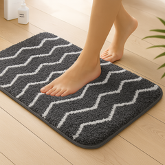 enera Small Bathmat 40x60 cm | Quick-Dry, Non-Slip & Highly Absorbent