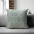 DDR CHAR Blue Cushion Cover 18 x 18 | Elegant Home Décor | Enera