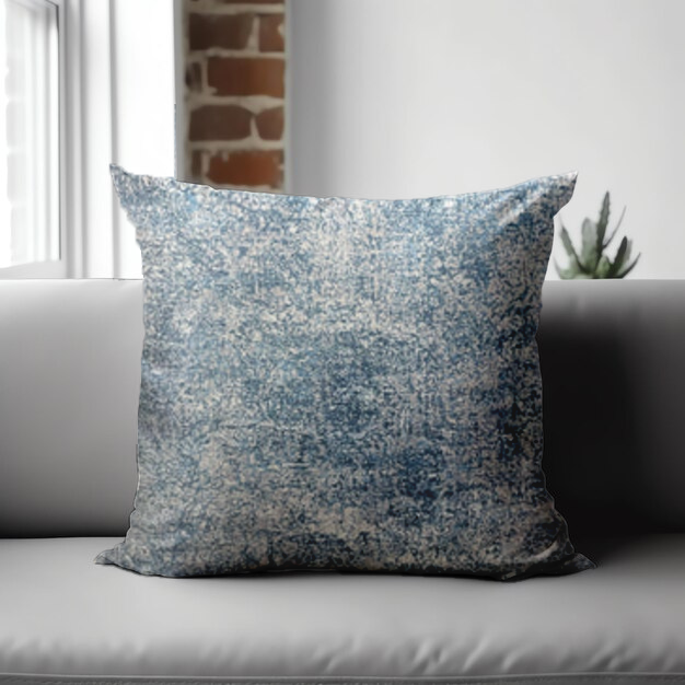 KCF Pina Sn 29201 Blue Cushion Cover 18x18 | Stylish & Durable | Enera