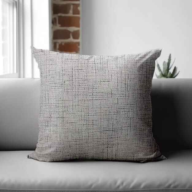 SRM DELI SN 121 Grey Cushion Cover 18x18 Inches | Sleek & Modern | Enera