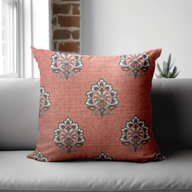 SRM Vict-114 Pink Cushion Cover 18x18 | Stylish & High Quality | Enera