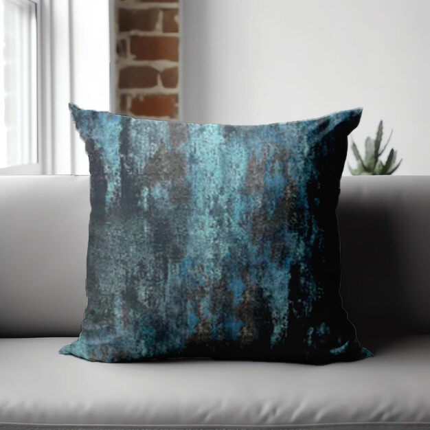 KCF Pers-707 Dark Blue Cushion Cover 18x18 | Elegant & Stylish | Enera