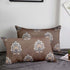 SRM Vict-105 Cushion Cover Brown 11 x 19 | Elegant & Cozy | Enera