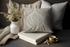 SRM SAMA A102 Cream Cushion Cover 18x18 Inches | Elegant & Timeless | Enera