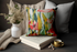 SRM MAMB Multi Color Cushion Cover 18x18 Inches | Stylish & Versatile | Enera