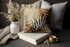 SRM Rivi Sn 403 Cream Cushion Cover 18x18 | Elegant & Versatile | Enera