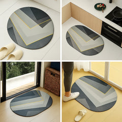 enera Bathroom Mat 40x60 cm Anti-Slip, Quick-Dry & Water Absorbing Mat