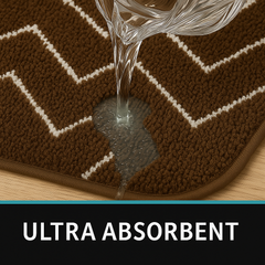 enera Small Bathmat 40x60 cm | Quick-Dry, Non-Slip & Highly Absorbent