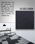 Hego Gravity Carpet Tile Plank | Grey & Carbon | Modern & Resilient Flooring | Enera