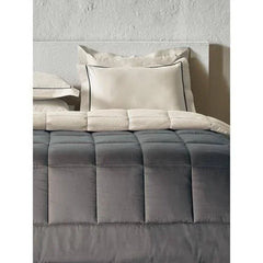 Sansaar Quilted Reversible Comforter Set 100% Pure Cotton (Set of 4)